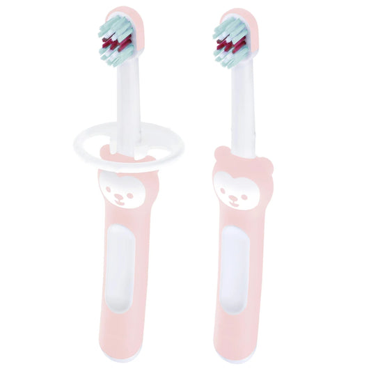 MAM Baby's Brush Double Pack with Safety Shield 2 per pack
