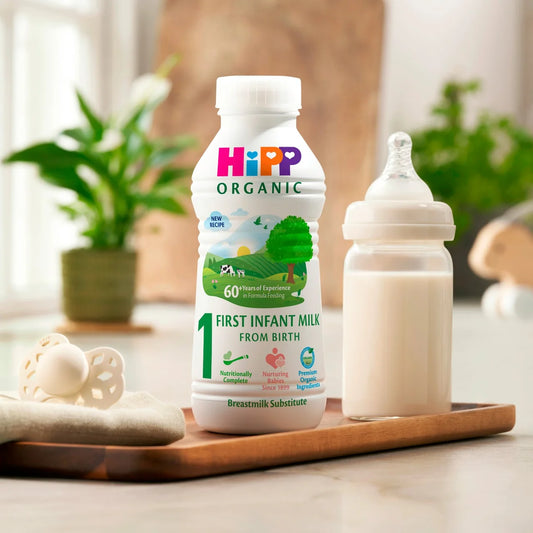 HiPP Organic 1 First Infant Baby Milk Liquid Formula From Birth 470ml