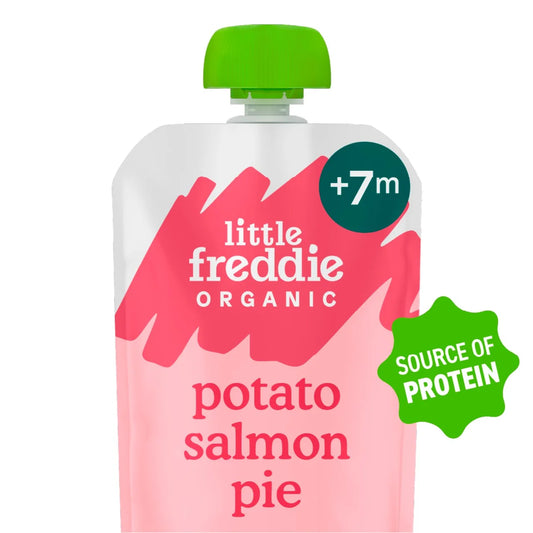 Little Freddie Salmon Pie Baby Food Pouch 7+ Months 120g