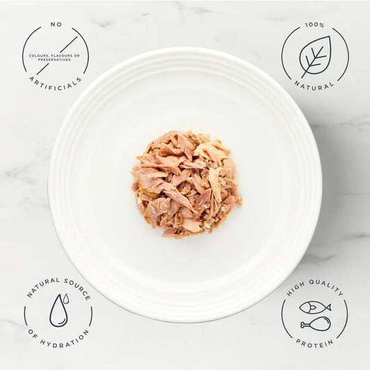 Encore Tuna Fillet with Salmon in Broth 70g