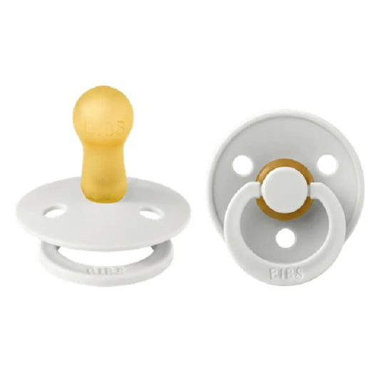 BIBS 6m+ Natural Rubber Latex Soother Haze , 2 per pack