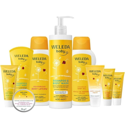 Weleda Baby Natural Calendula Vegan Shampoo & Body Wash 200ml