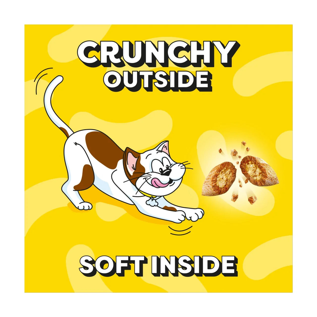 Dreamies Cat Treat Biscuits with Chicken Bulk Mega Tub 350g
