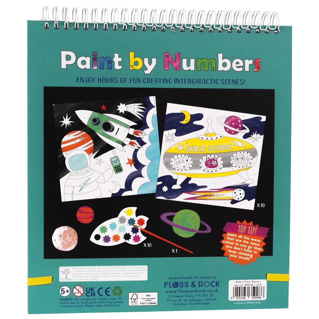 Floss & Rock Paint By Numbers Space