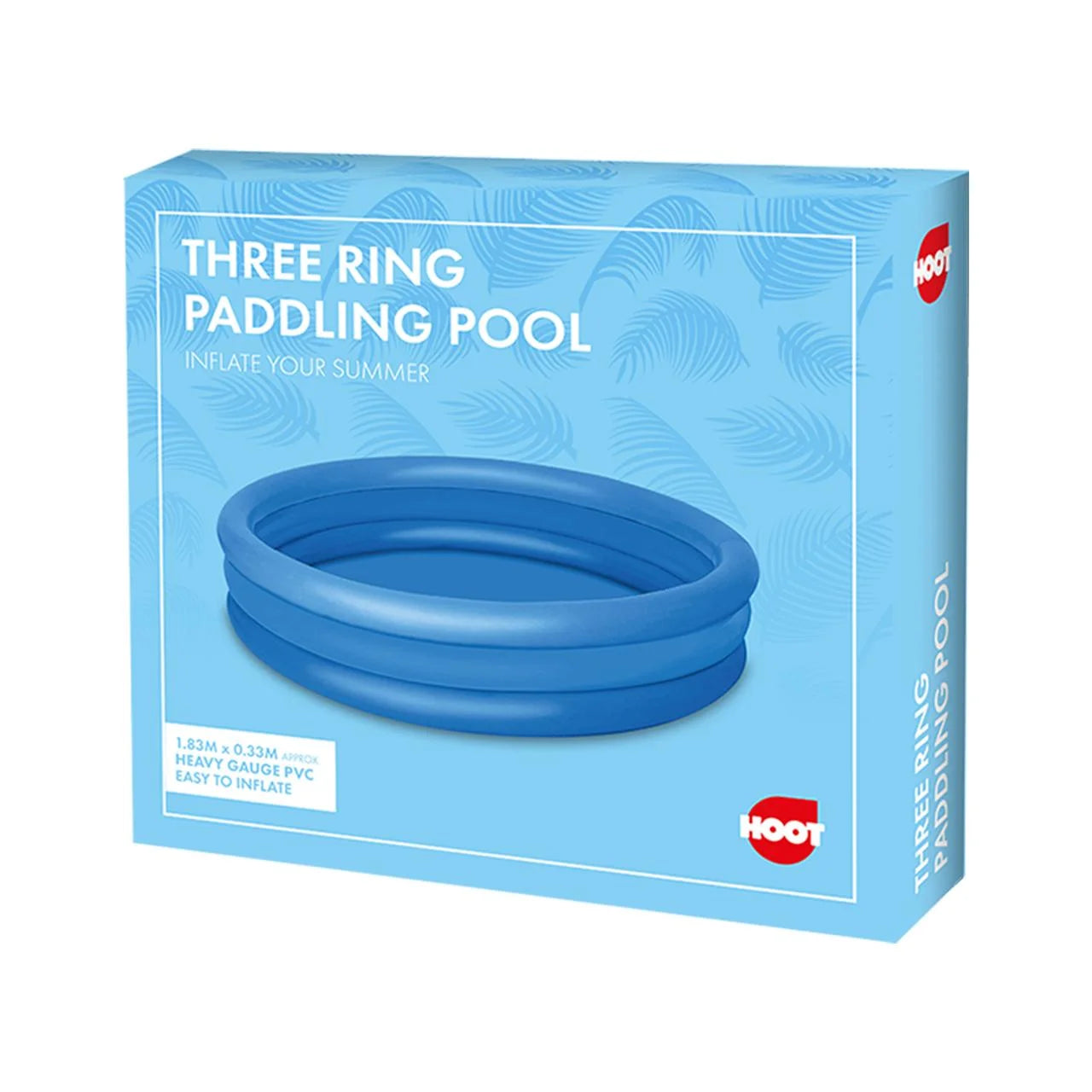 Hoot Three Ring Paddling Pool 1.83m x 0.33m