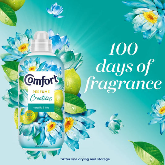 Comfort Perfume Creations Waterlily & Lime Fabric Conditioner 48 Washes 1400ml