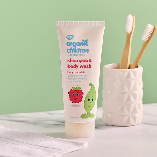 Organic Children Berry Smoothie Shampoo & Body Wash 200ml