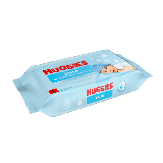 Huggies Pure PF Baby Wipes Single Pack 48 per pack