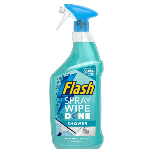 Flash Spray Wipe Done Shower Alpine Fresh Cleaning Spray 800ml