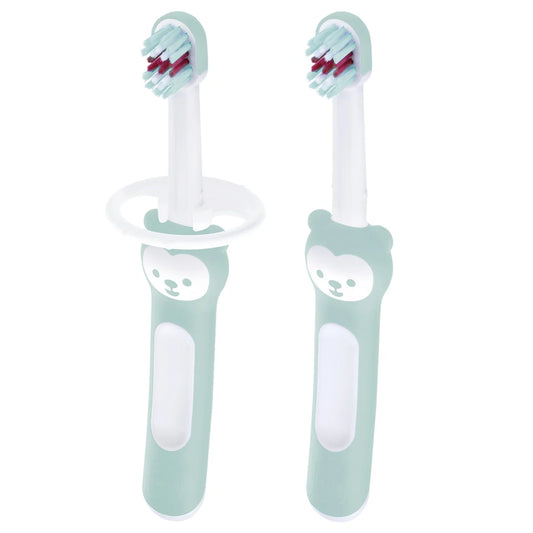 MAM Baby's Brush Double Pack with Safety Shield x 2