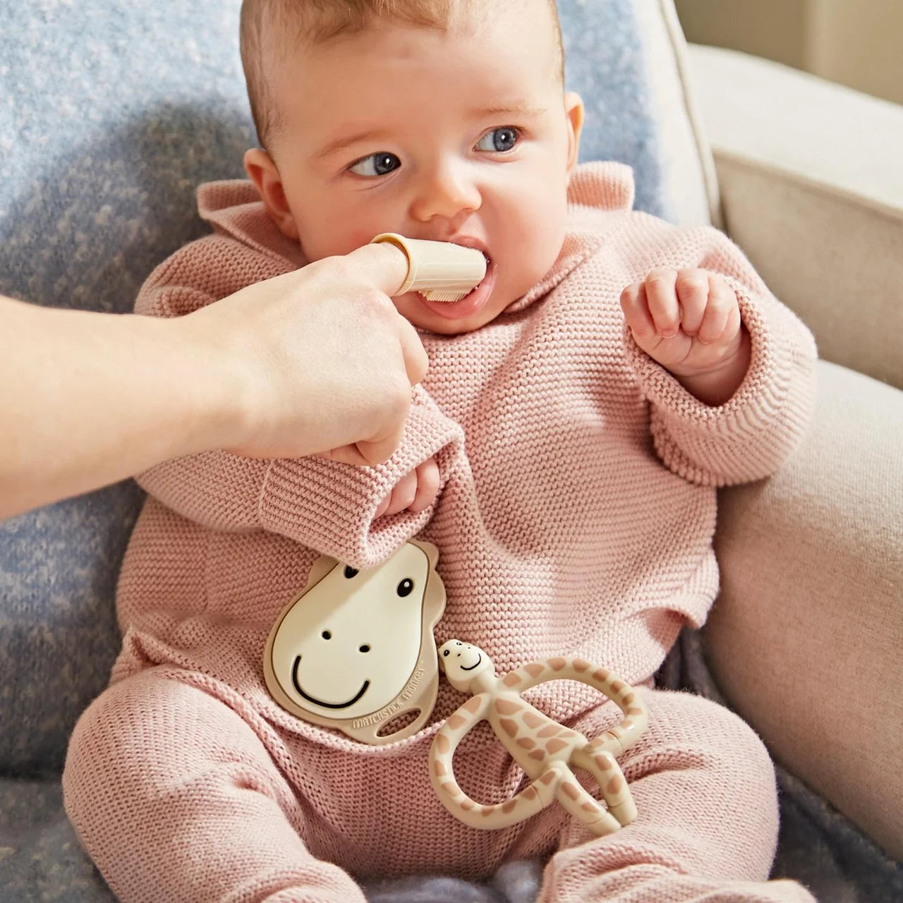 Matchstick Monkey Gigi Giraffe Teething Starter Set