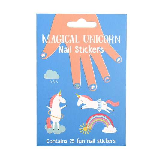Rex London Children's Magical Unicorn Nail Stickers