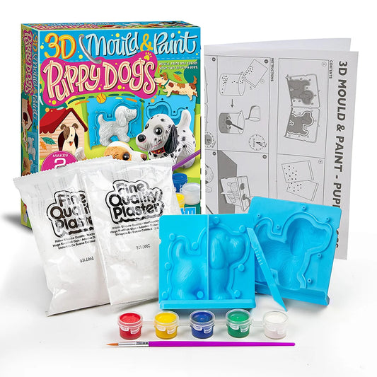 Mould & Paint Puppy Dogs