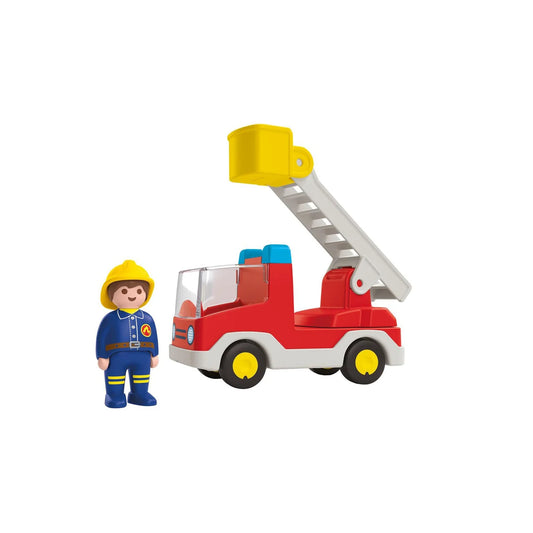 Playmobil 71683 JUNIOR - Ladder Unit Fire Truck