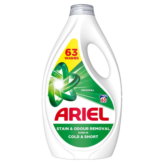 Ariel Washing Liquid Original 63 Washes 1.953L