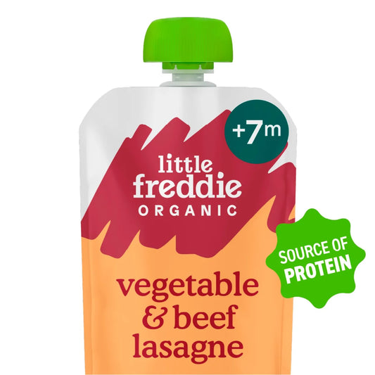 Little Freddie Beef Lasagne with Cheese Baby Food Pouch 7+ Months 130g