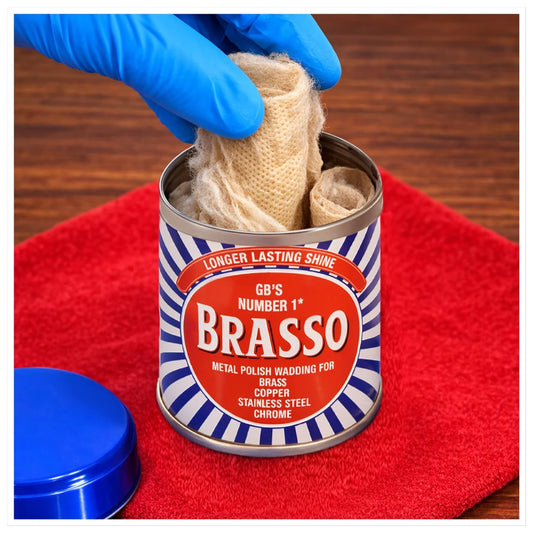 Brasso Metal Polish & Cleaner Wadding 75g