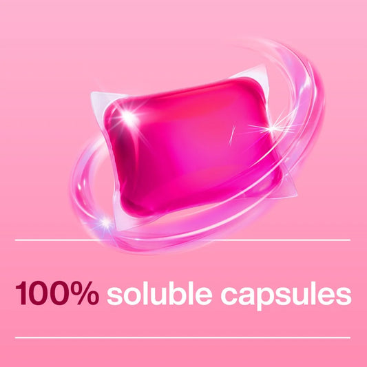INEOS Non Bio Laundry Capsules Rhubarb + Pomegranate 24 per pack
