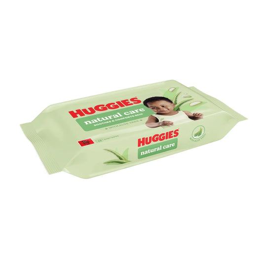 Huggies Natural Care Baby Wipes single Pack 48 per pack