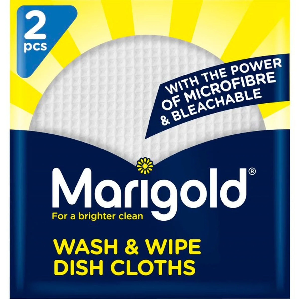 Marigold Wash & Wipe Microfibre Kitchen Cloth 2 per pack