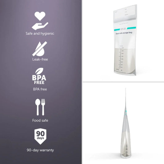 Elvie Breastmilk Storage Bags 100 per pack
