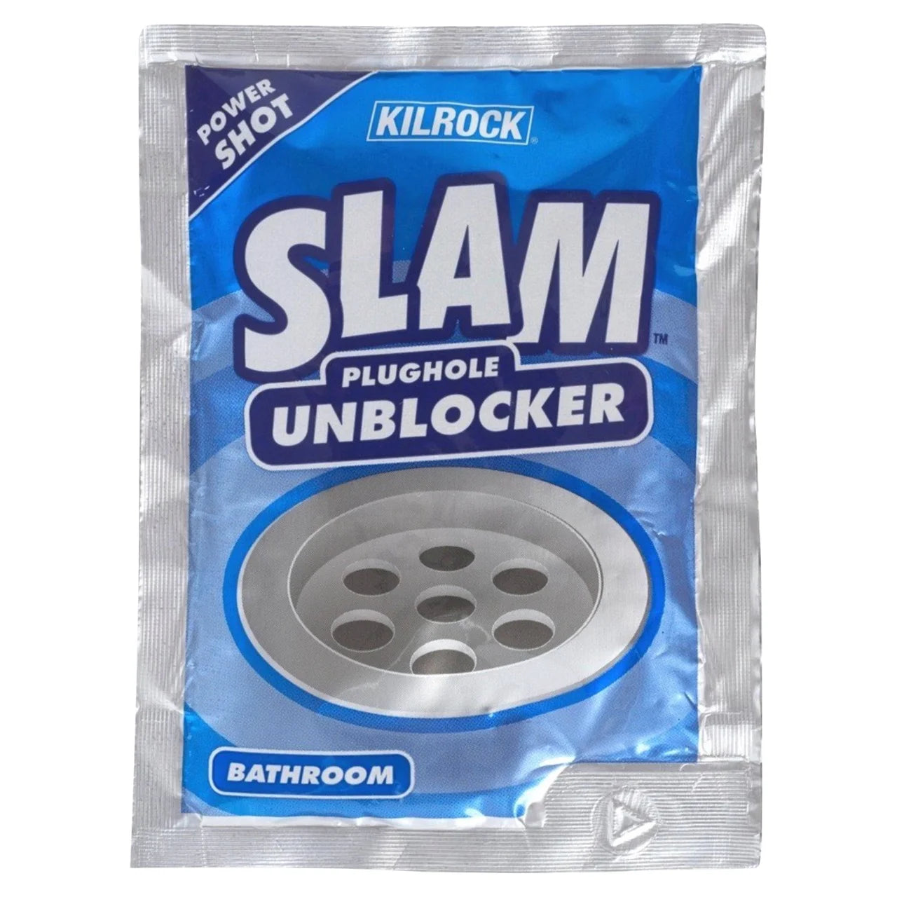 Kilrock SLAM Plughole Un-blocker Bathroom 80g