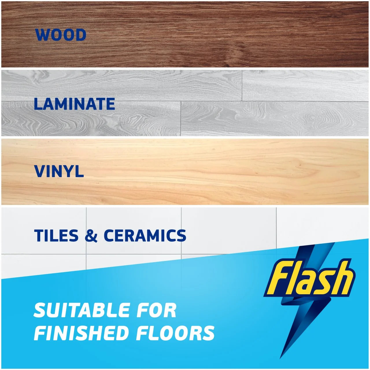 Flash Direct to Floor Cleaner Lemon 800ml
