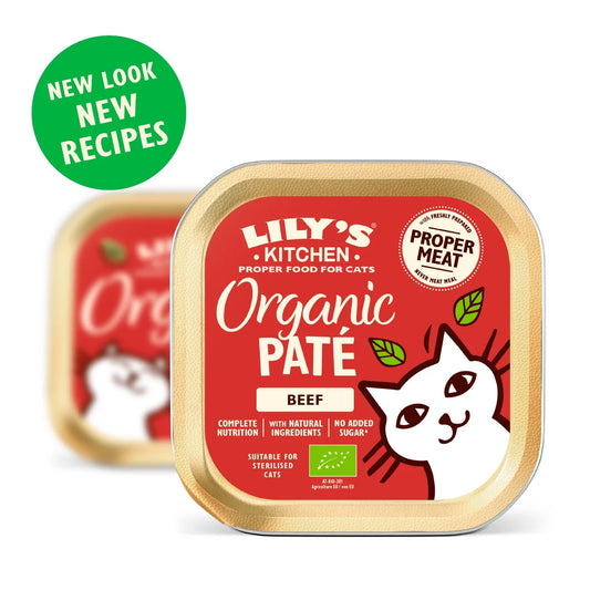 Lily's Kitchen Organic Beef Dinner for Cats 85g