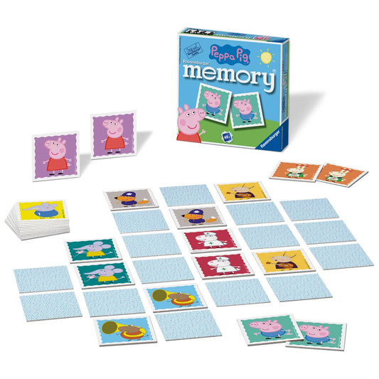 Peppa Pig Mini Memory Card Game, 3 yrs+