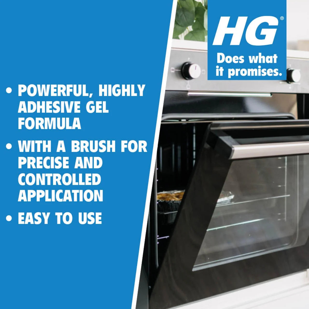 HG Power Gel Brush Oven Cleaner 250ml