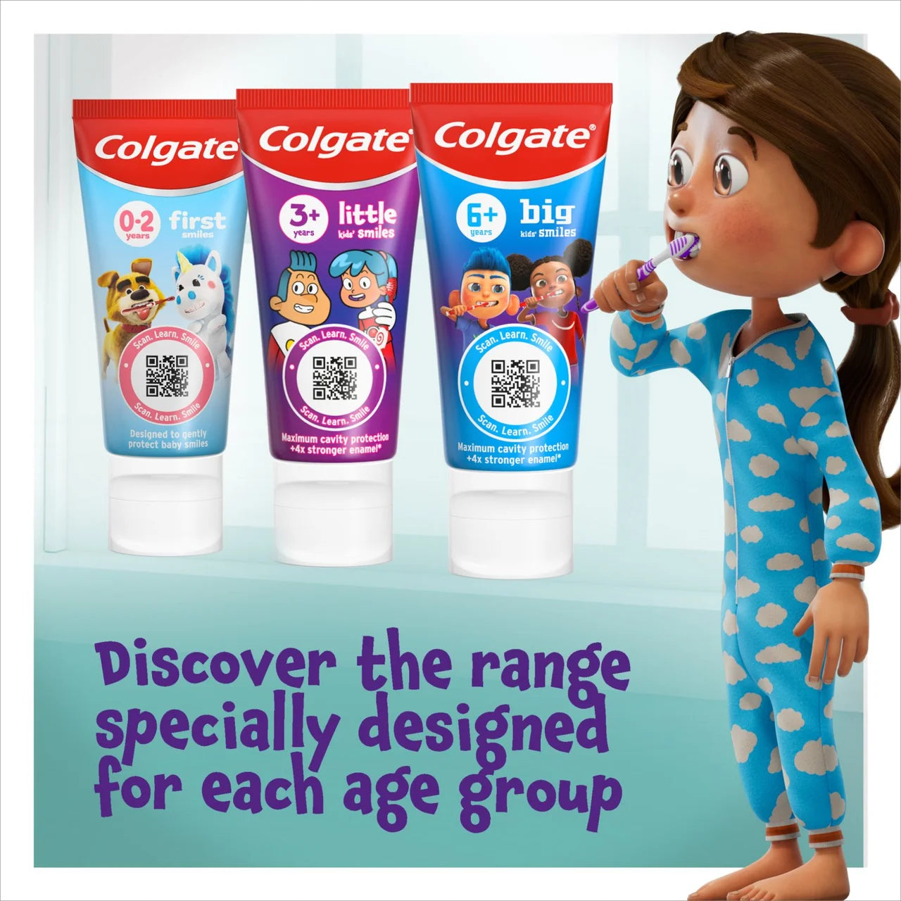 Colgate Kids Delicate Mint Toothpaste 3+ Years 75ml
