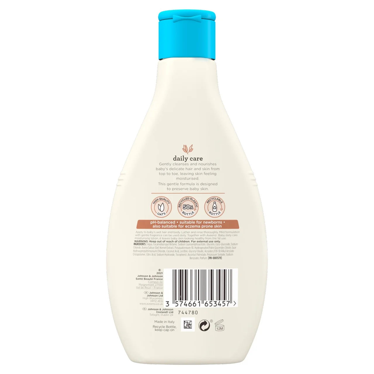 Aveeno Baby Daily Care Hair & Body Wash 250ml