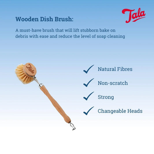 Tala Wooden Dish Brush
