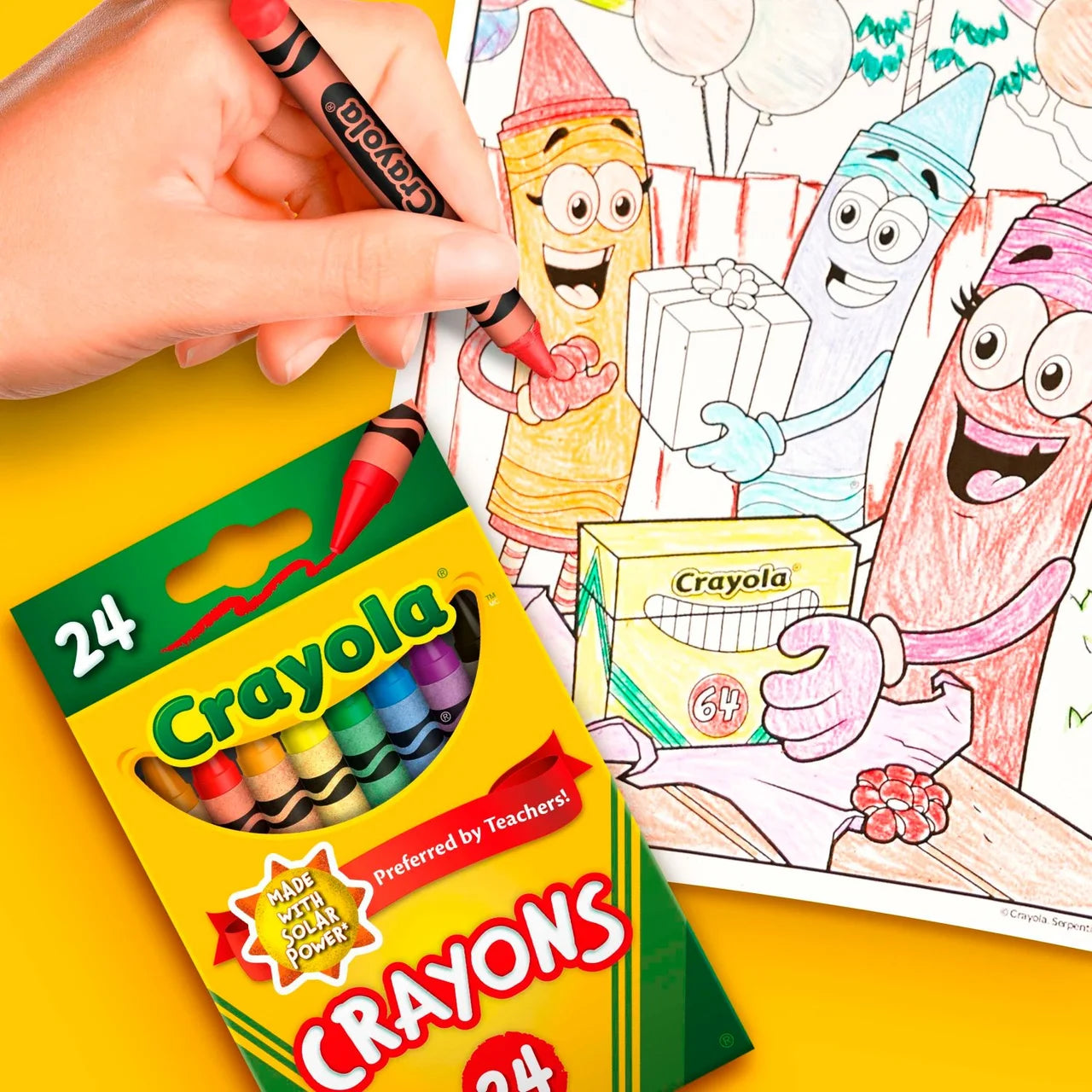 Crayola Crayons 24 per pack