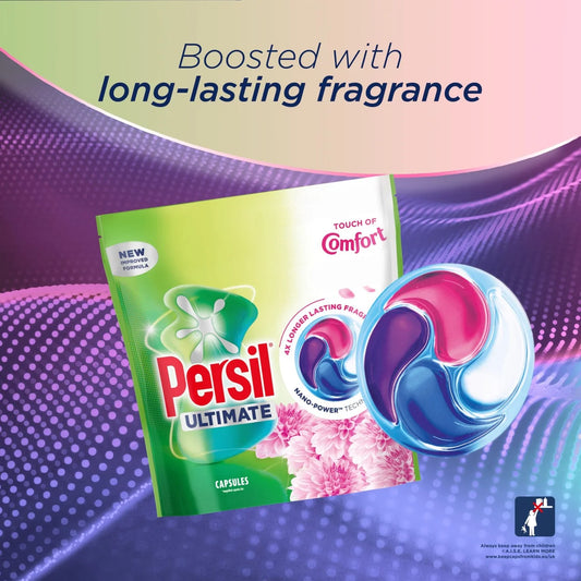 Persil Ultimate Touch of Comfort Laundry Capsules 52 Washes