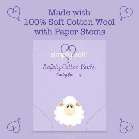 Simply Soft Baby Safety Buds 50 per pack