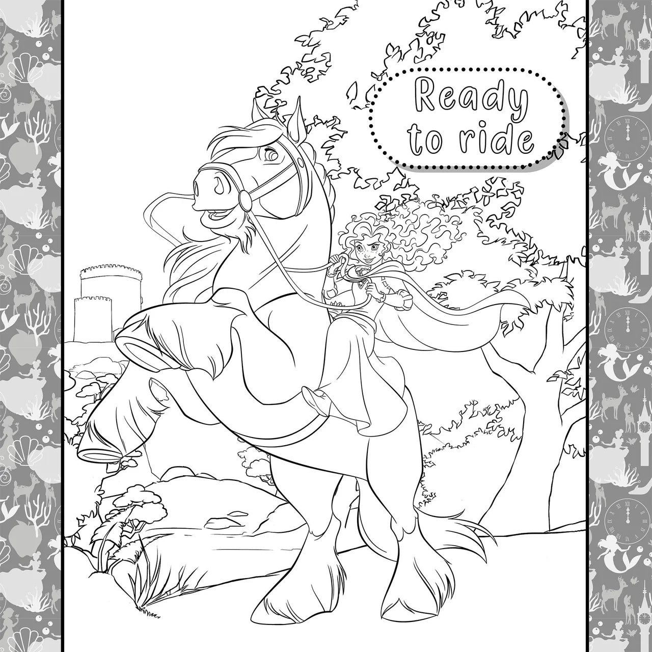 Disney Princess Colourmania