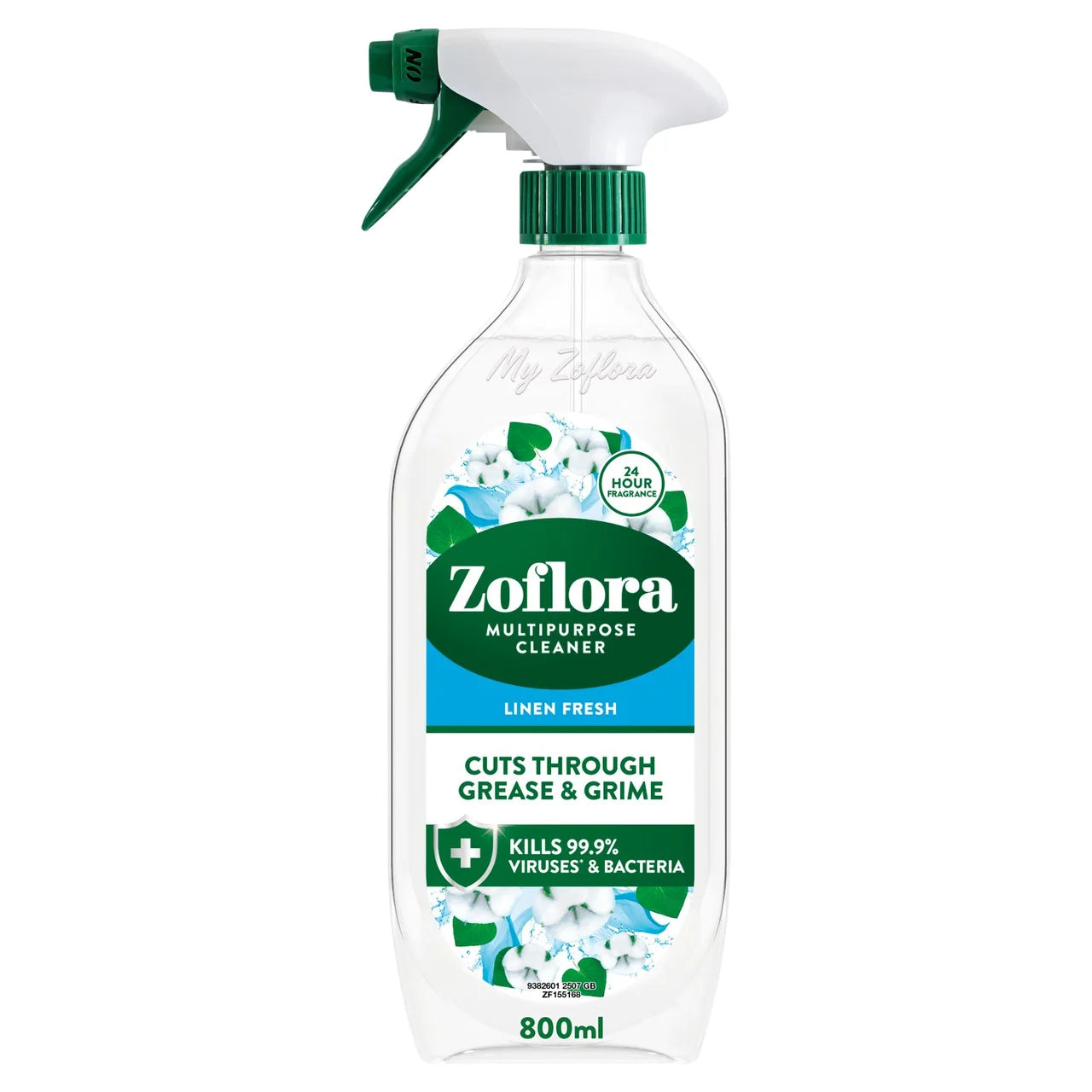 Zoflora Linen Fresh Disinfectant Trigger Spray 800ml