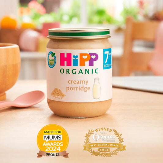 HiPP Organic Creamy Porridge Baby Food Jar 7+ Months 160g