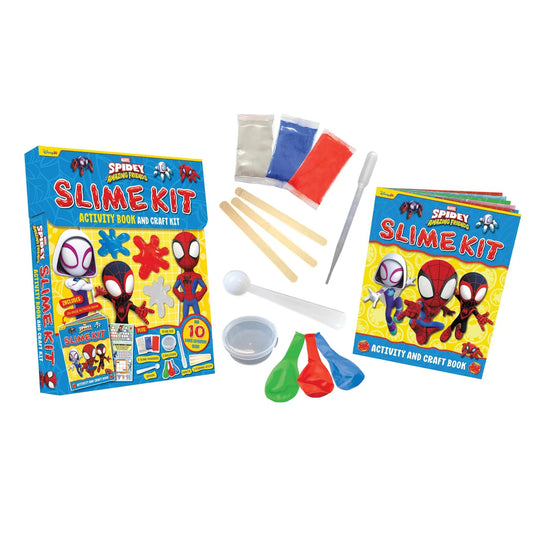Marvel Spidey & his Amazing Friends Slime Kit Activity Book and Craft Kit