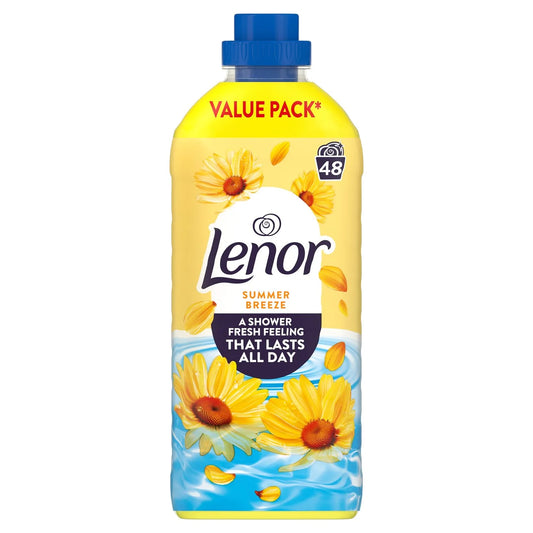 Lenor Fabric Conditioner Summer Breeze 48 Washes 1829ml