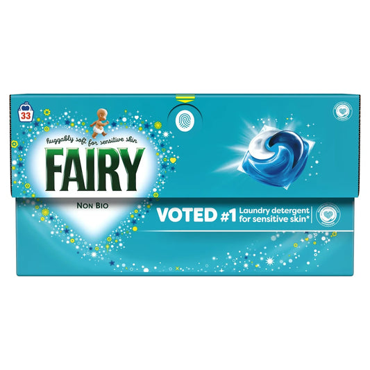 Fairy Non Bio Pods Washing Capsules For Sensitive Skin 33 Washes