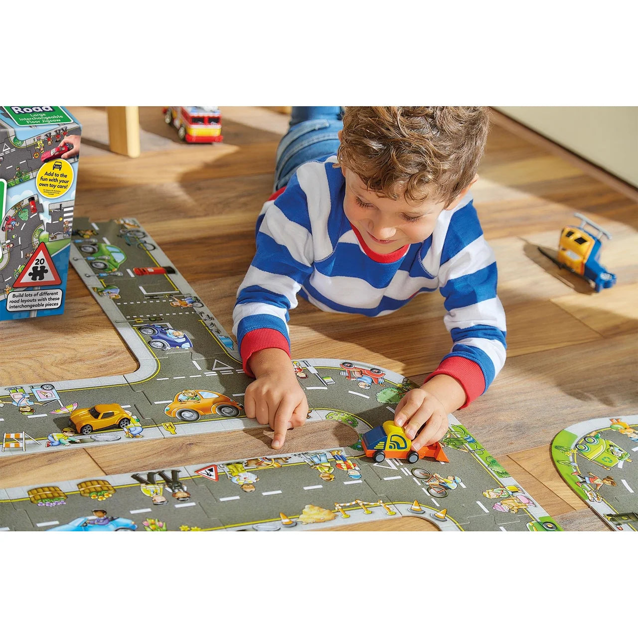 Giant Road Puzzle, 3yrs+