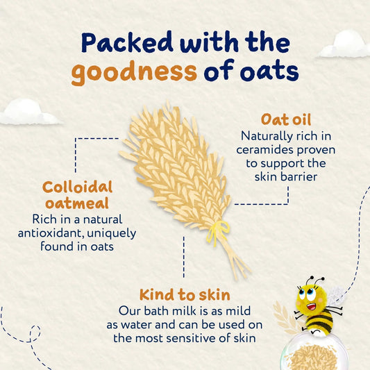Childs Farm OatDerma Bath Milk Fragrance-Free 250ml