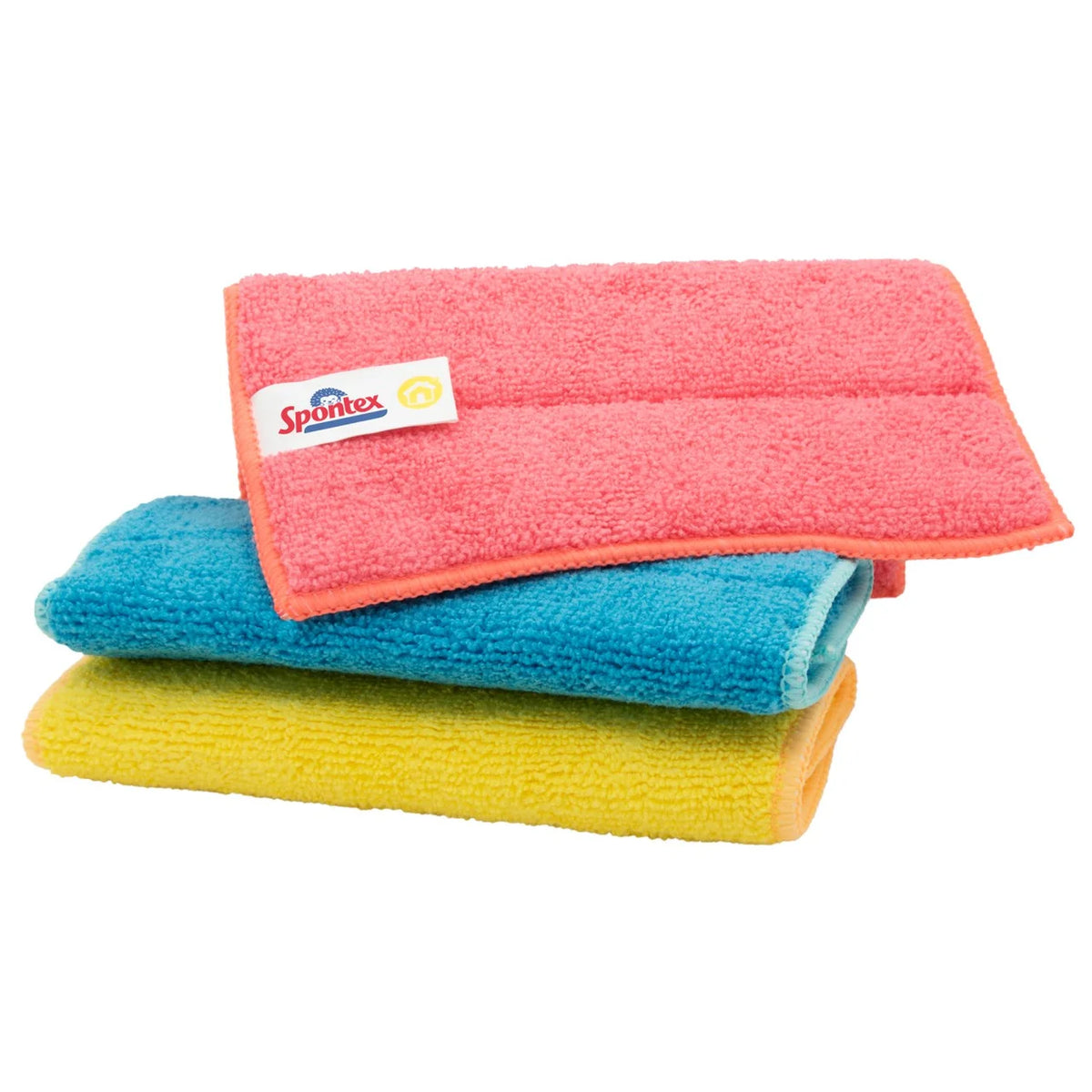 Spontex Microfibre Cloth Pads - Multi Purpose Kitchen Cleaner 3 per pack