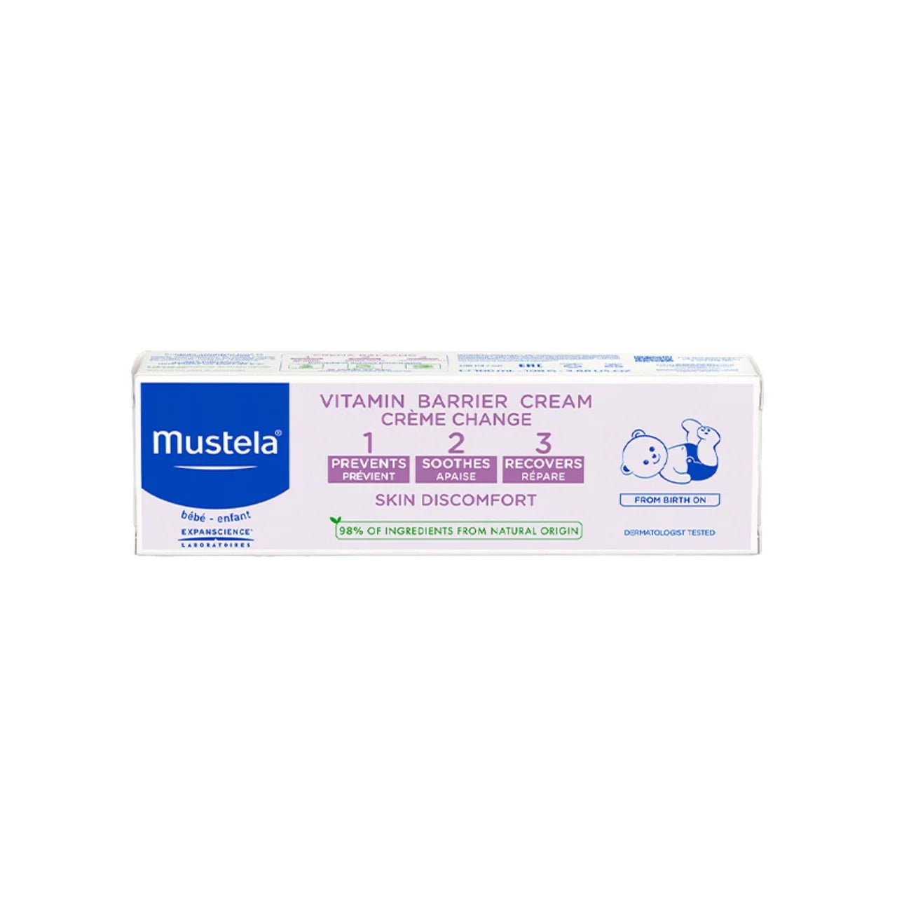 Mustela Baby Nappy Barrier Cream 50ml