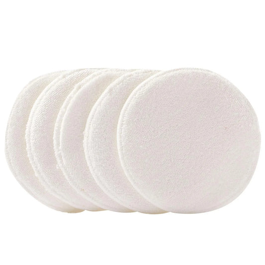 M&S 5 Reusable Cotton Pads & Bag, White