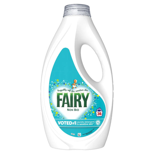 Fairy Non Bio Washing Liquid For Sensitive Skin 36 Washes 1.16L