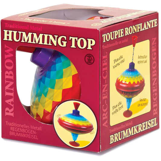 Rainbow Humming Top, 12mths+