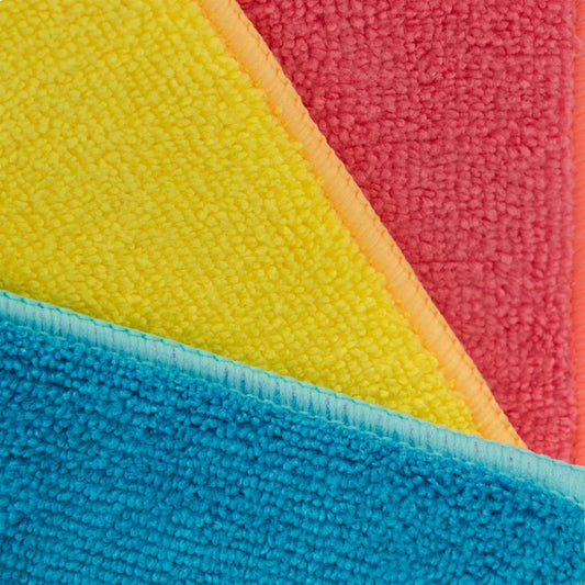 Spontex Microfibre Cloth Pads - Multi Purpose Kitchen Cleaner 3 per pack